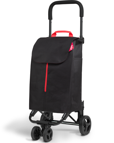 Carrello spesa twin new gimi 4 ruote colorato