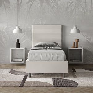 Letto Singolo 90x190 cm Senza Rete Focus Bianco