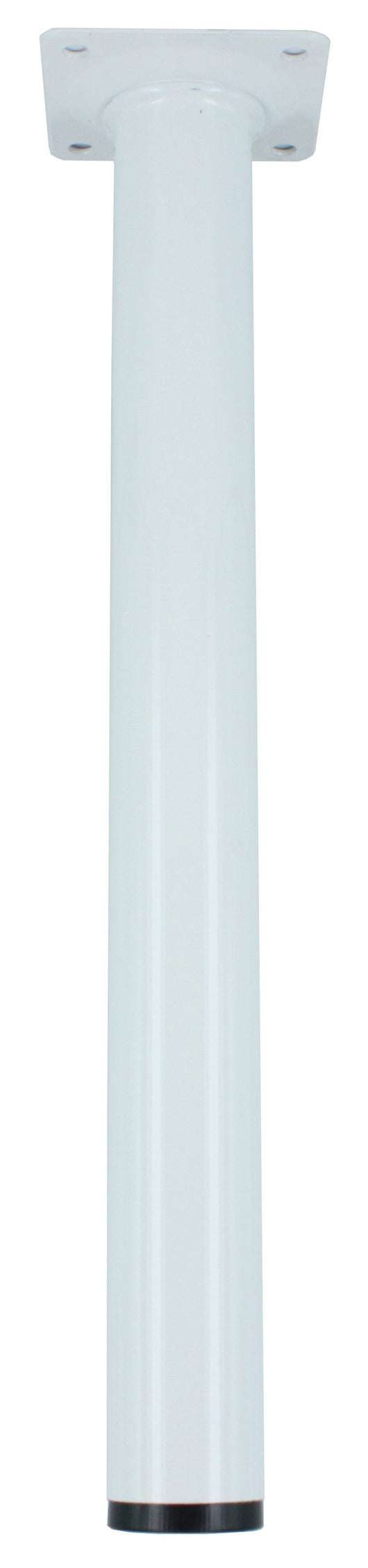 PIEDINO ACCIAIO DIAM. 30 CM.10 COL. BIANCO  PZ 4,0