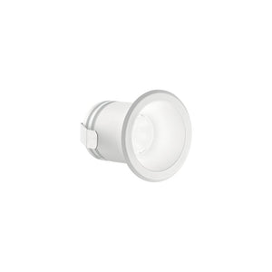 Faretto Ad Incasso Virus Alluminio Bianco Led 3W 3000K Luce Calda