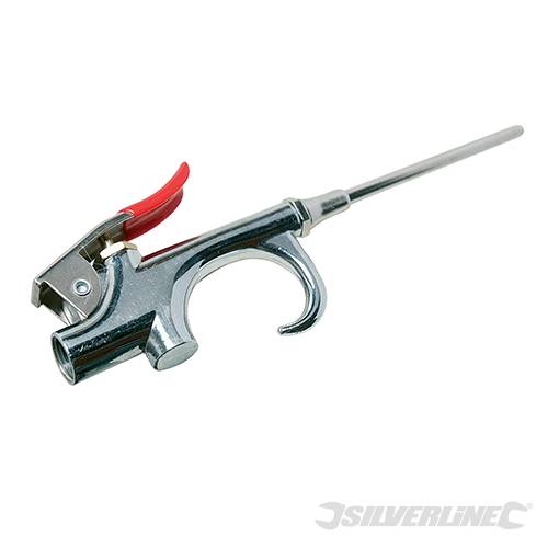 Pistola per compressore 230 mm in lega di zinco Silverline alta qualità - Default Title