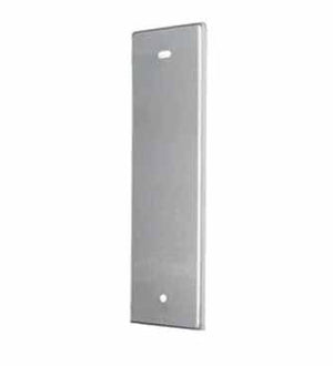 Placca cieca per avvolgitore tapparelle - Placca cieca INOX per avvolgitore - Interasse 184 mm