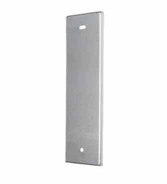 Placca cieca per avvolgitore tapparelle - Placca cieca INOX per avvolgitore - Interasse 184 mm