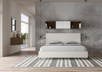 Letto Matrimoniale Large 180x190 cm Senza Rete Sunny Bianco