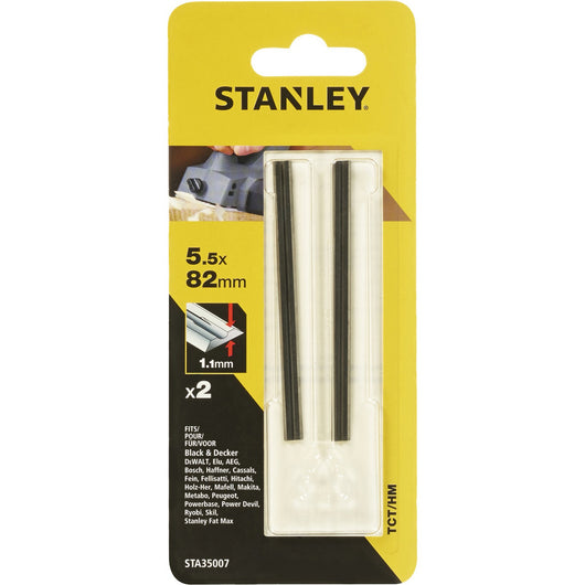 piranha/stanley x35007 lame pialletto tct mm.82 pz.2 24593