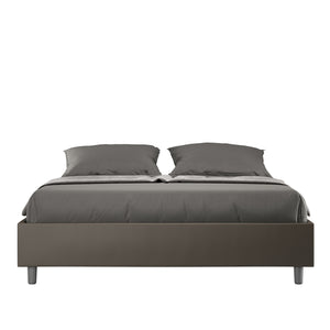 Letto Matrimoniale Sommier 160x210 cm Senza Rete Azelia Cappuccino