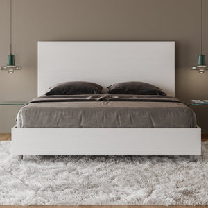 Letto Matrimoniale 160x190 cm Senza Rete New Egos Frassino Bianco