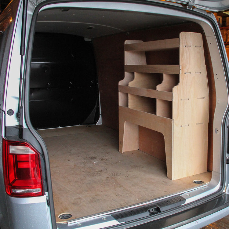 Tappezzeria per Camper Beige & Scaffale per Furgone VW Transporter