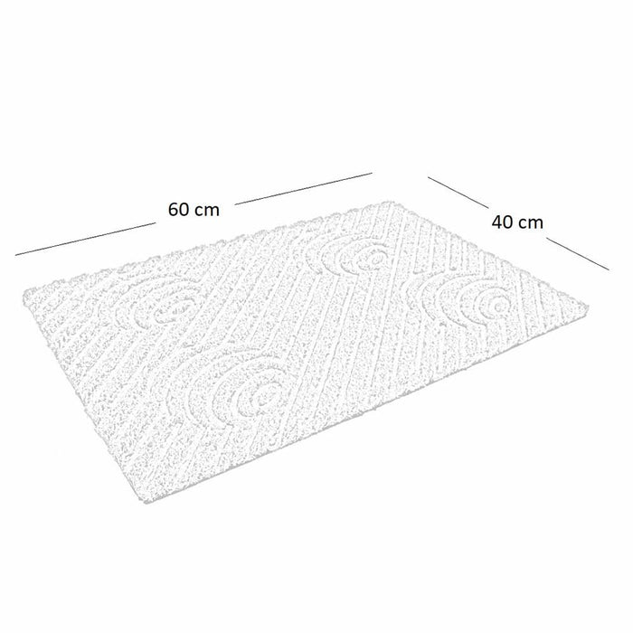 Zerbino classico rettangolare in cocco cm 40 x cm 60