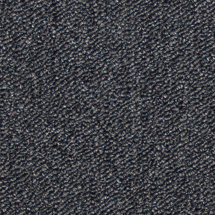 20 Quadrotte di Moquette 50x50cm 5mq in Nero carbone