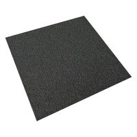 20 Quadrotte di Moquette 50x50cm Colore Nero Carbone 5mq Dure per Casa e Ufficio