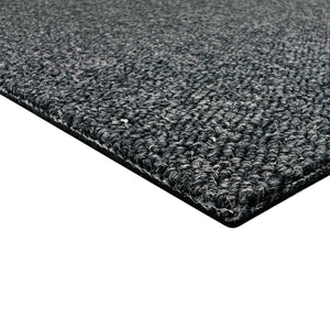 20 Quadrotte di Moquette 50x50cm 5mq in Nero carbone