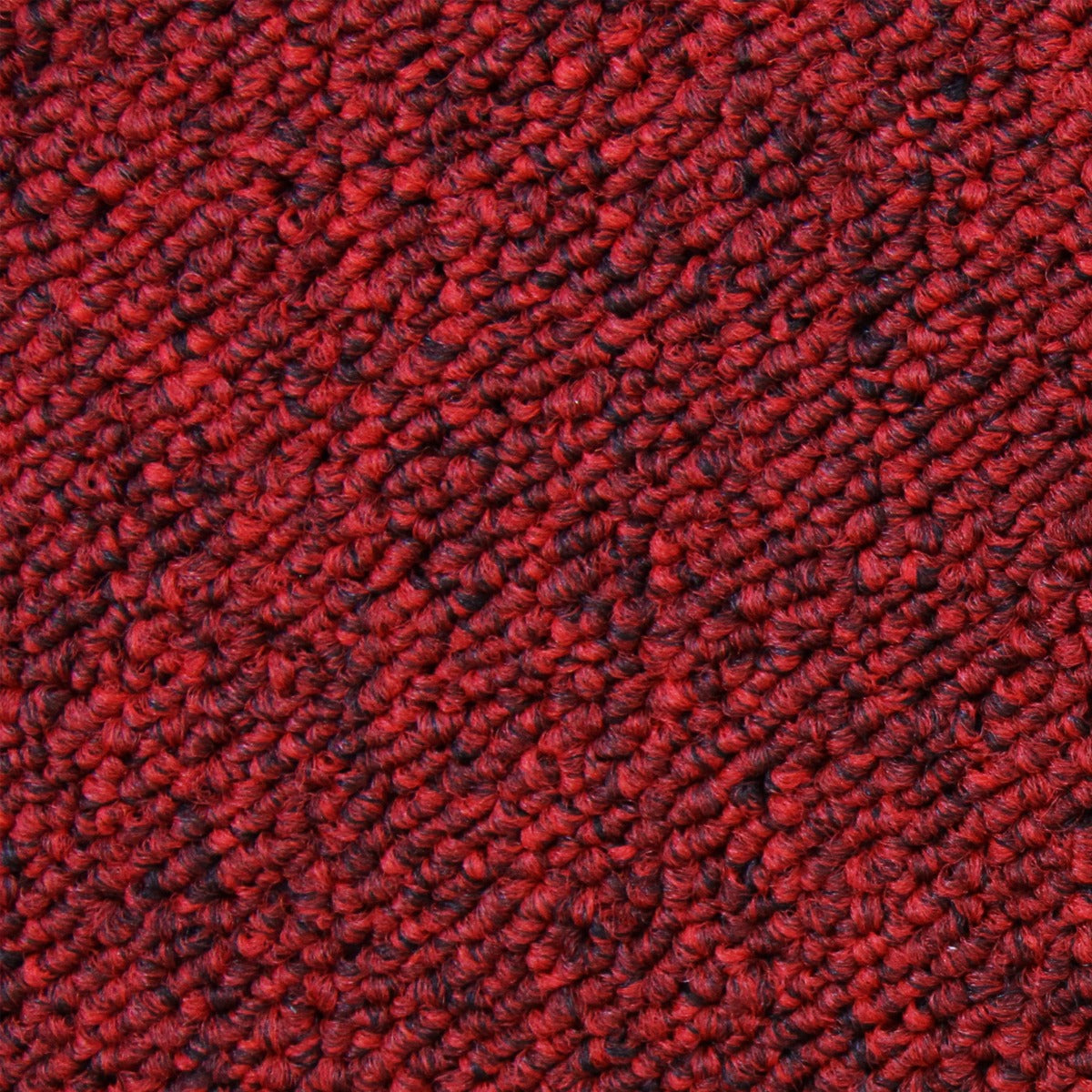 20 Quadrotte di Moquette 50x50cm 5mq in Rosso Scarlatto