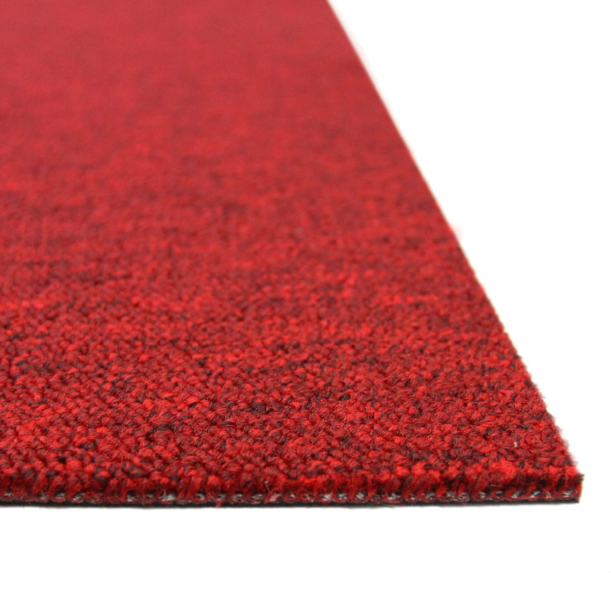 Moquette a Quadrotte 50x50 in 2 Pacchi da 20 Pezzi Copre 5mq Autoposanti - Rosso Scarlatto