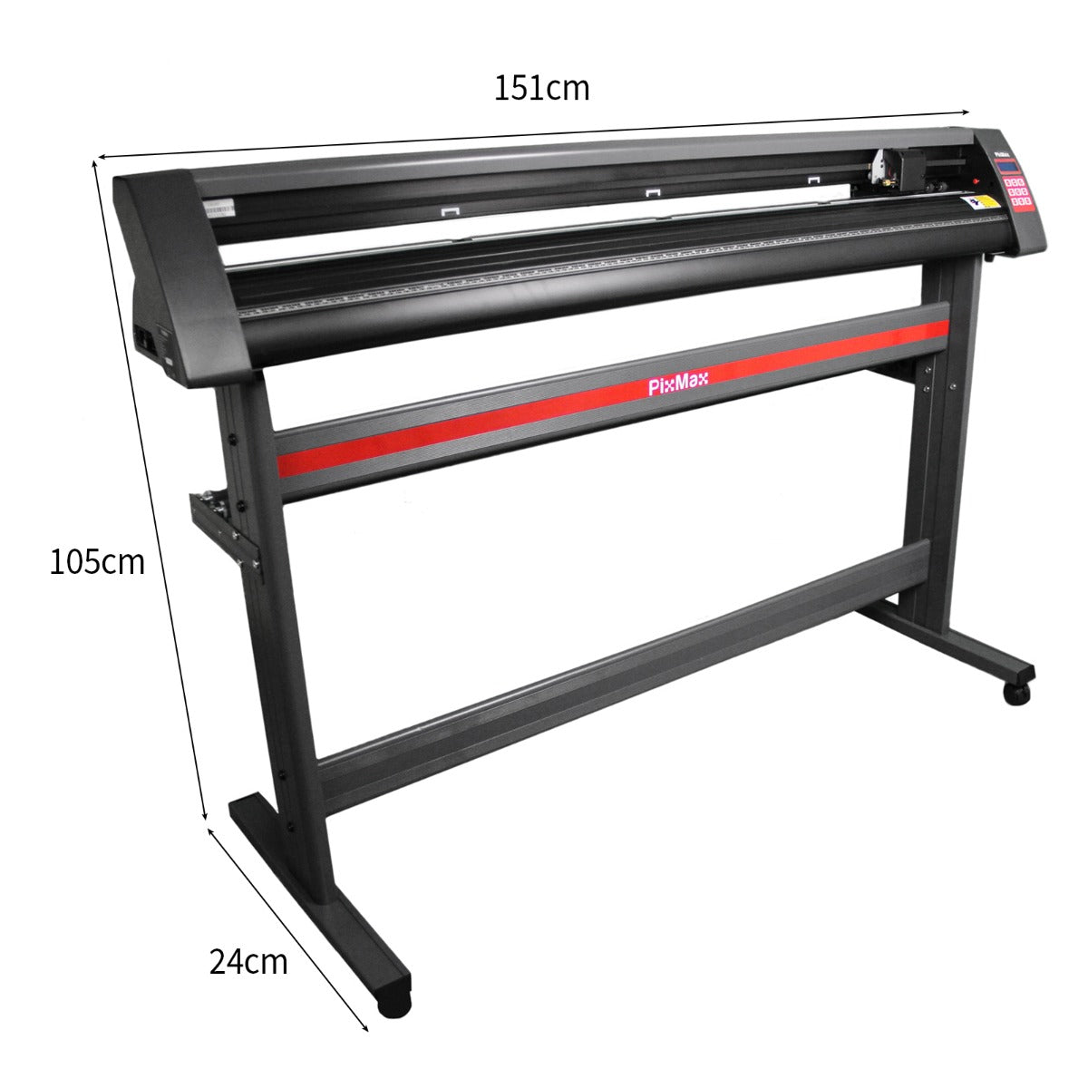 Taglierina per vinile da 135 cm con software SignCut Pro, compatibile con i sistemi operativi Mac OS X e Windows - plotter, taglierina per adesivi per la creazione di vinile [3 LAME INCLUSE].