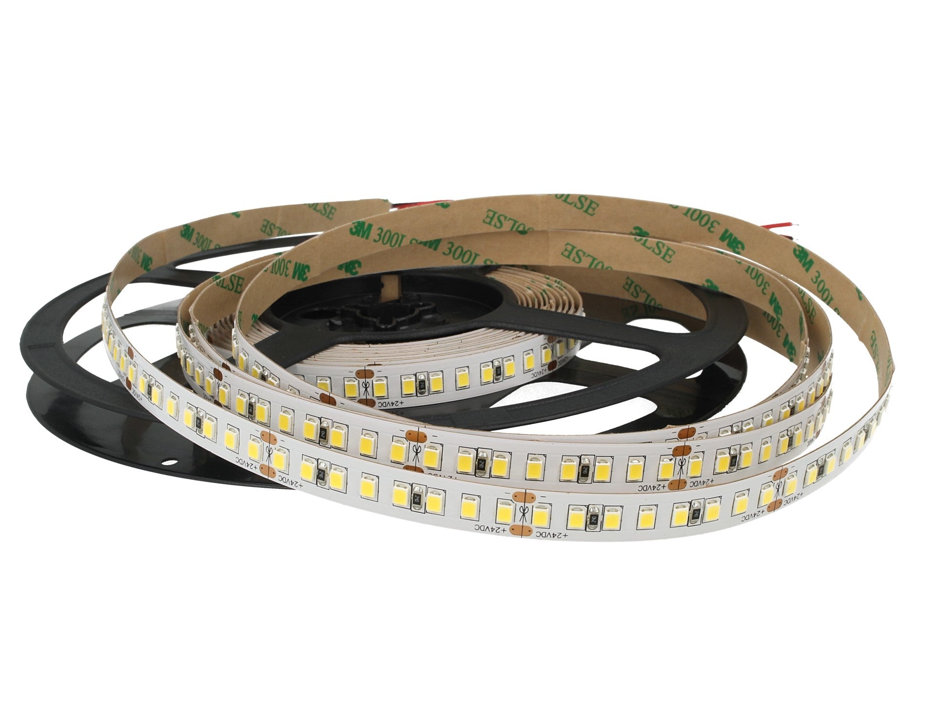 24V Bobina Led 12W/M 165LM/W 2000LM/M 3 Step Bianco Neutro 4000K Non Riscalda 800 Smd 2835 5 Metri IP20