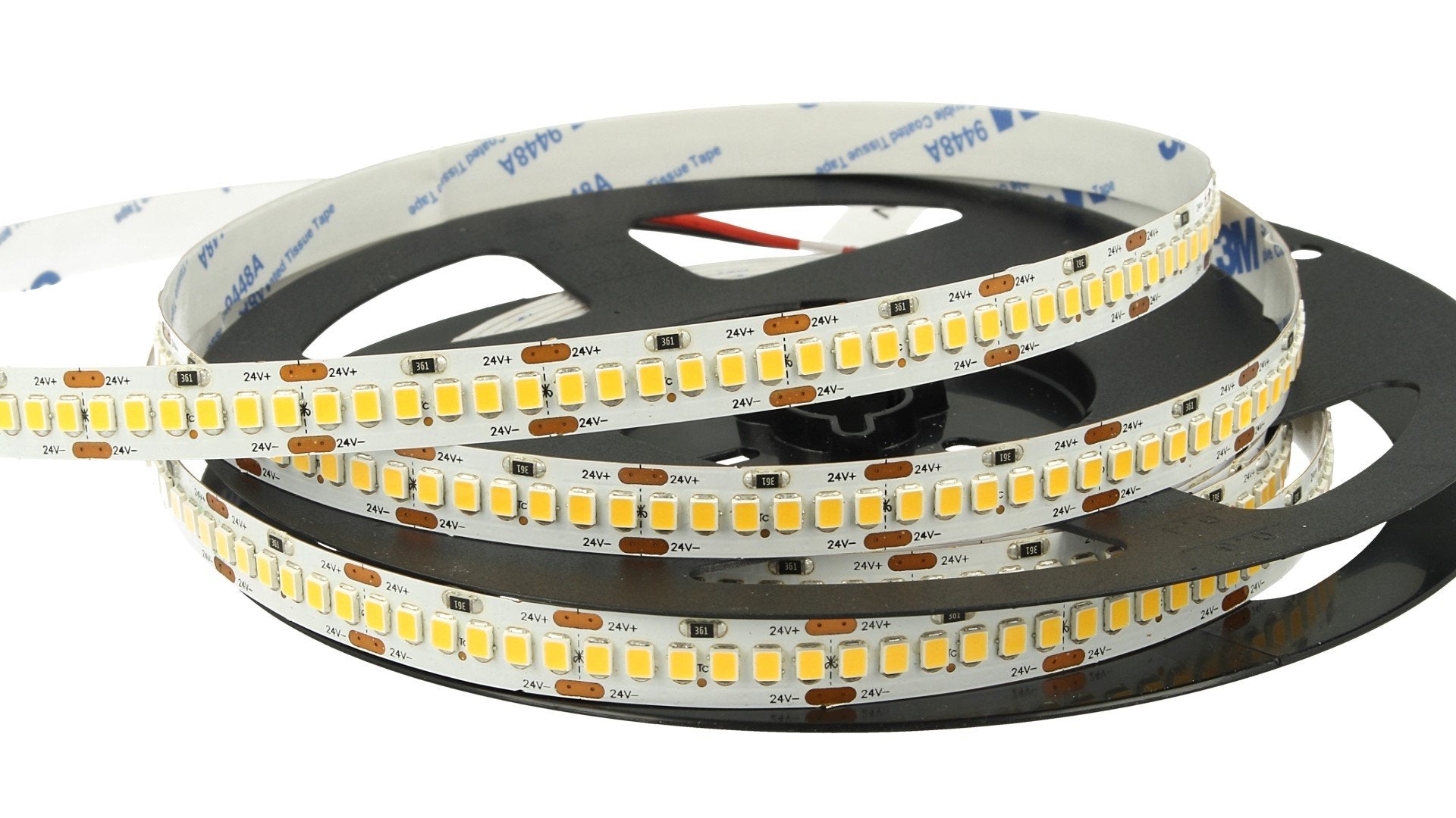 24V Bobina Led 20W/M Bianco Caldo 2700K 1200 Smd 2835 5 Metri IP20