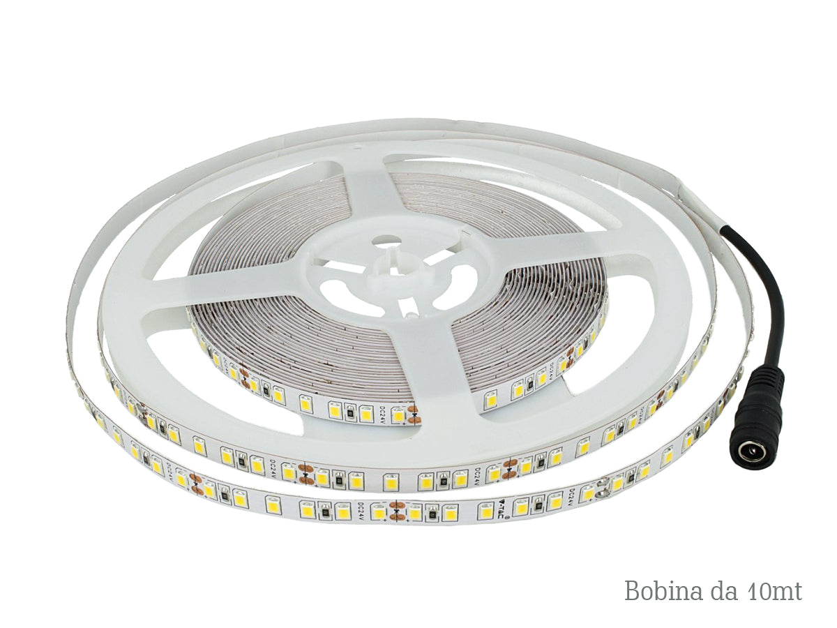 24V Bobina Led Da 10 Metri IP20 4000K 7,2W/M 1200 smd 2835 600 LM/M SKU-212623