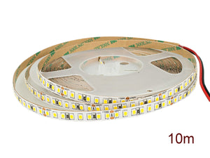 24V Bobina Led Da 10 Metri IP20 6000K 12W/M 1600 smd 2835 2000 LM/M Passo 8mm