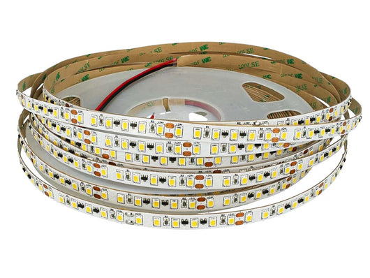 24V Striscia Led Corrente Costante Da 15 Metri IP20 2700K CRI 90 12W/M 100LM/W Passo 8mm