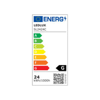 24V Wall Washer Pieghevole IP67 2700K 25&deg; Barra Led Da Pareti Esterno Per Illuminazione di Superfici Verticali