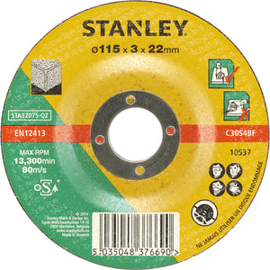 piranha/stanley x32075 mola x angolari diametro 115 per tagliare pietra cod:ferx.25081