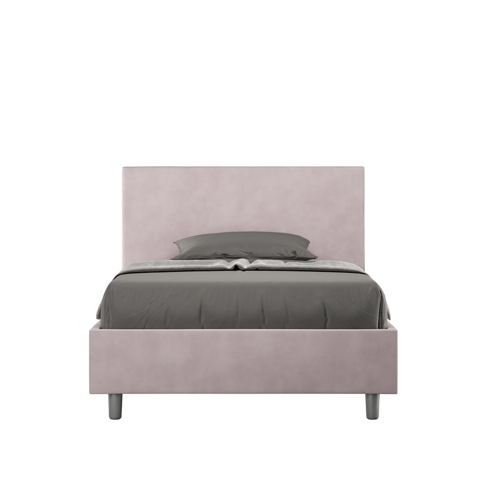 Letto Singolo 100x200 cm con Rete Adele Glicine