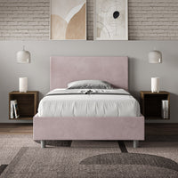 Letto Singolo 80x190 cm con Rete Adele Glicine