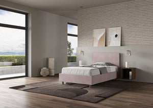 Letto Singolo 80x190 cm con Rete Adele Glicine