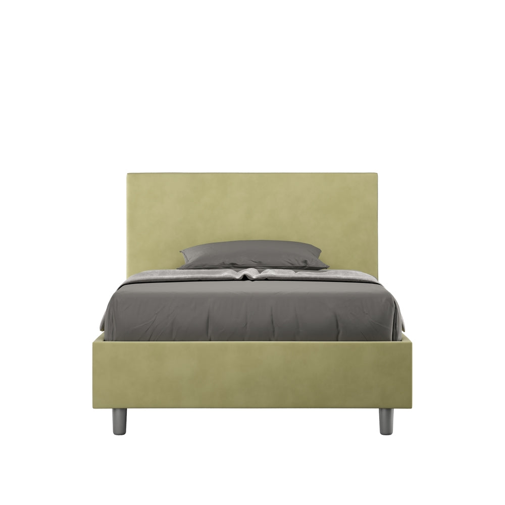 Letto Singolo 80x190 cm con Rete Adele Tè Verde