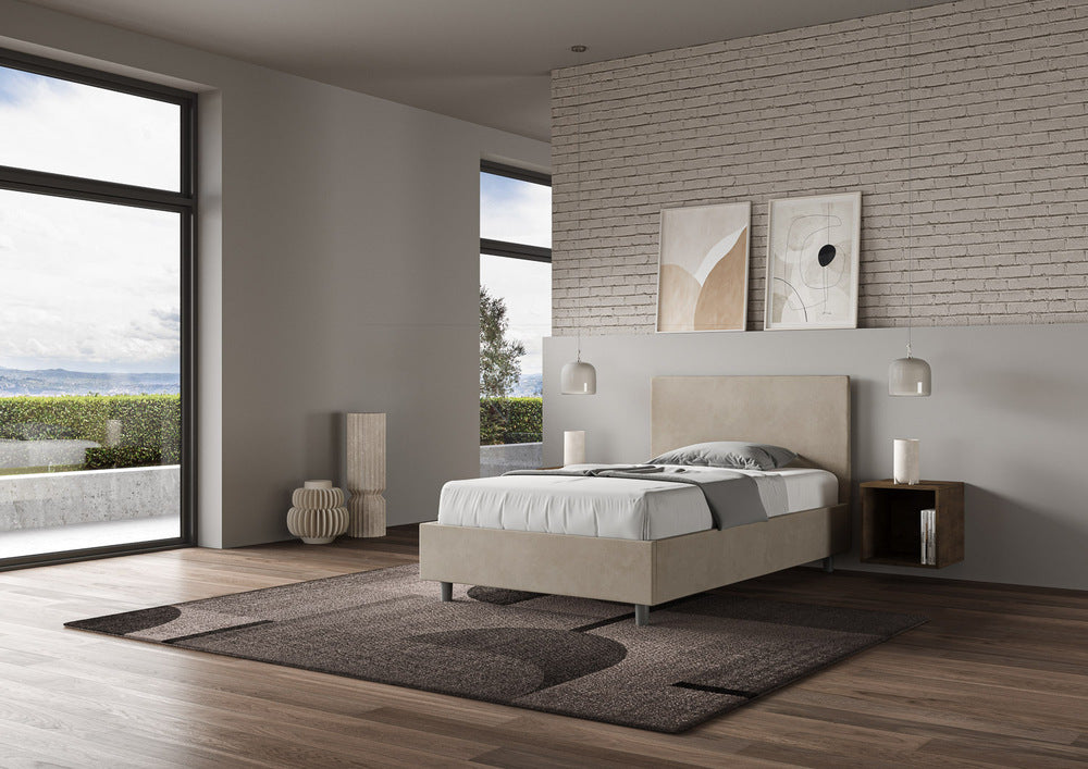 Letto Singolo 100x200 cm Senza Rete Adele Sabbia