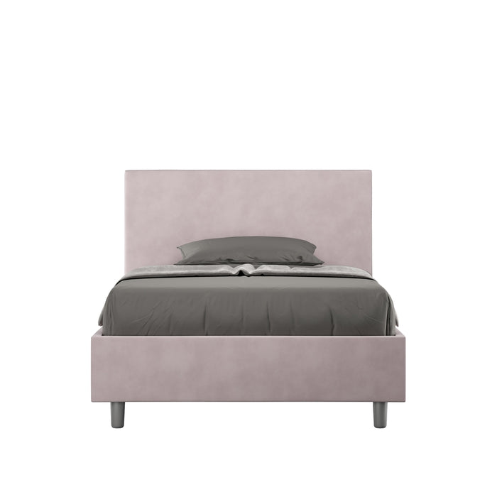 Letto 1 Piazza e Mezzo 120x200 cm con Rete Adele Glicine