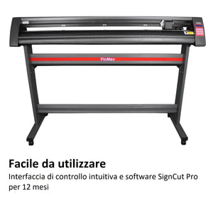 Plotter per Taglio Vinile Extra-Large 151cm con SignCut Pro per Mac e Windows