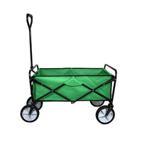 Carrello da Giardino Pieghevole Capacità 70kg per Giardinaggio e Camping