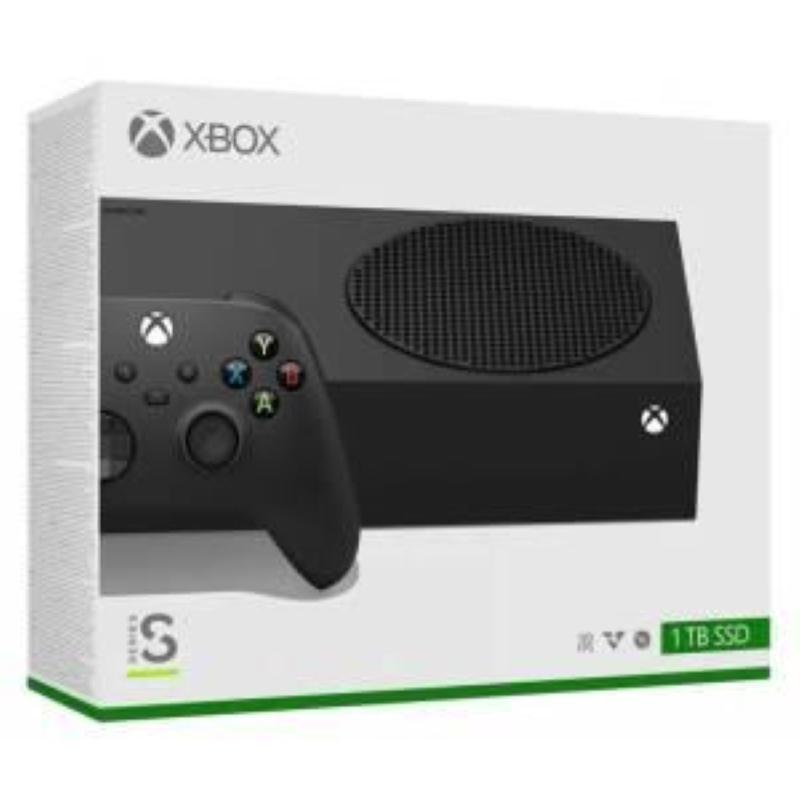 Xbox serie s console 1tb carbon black