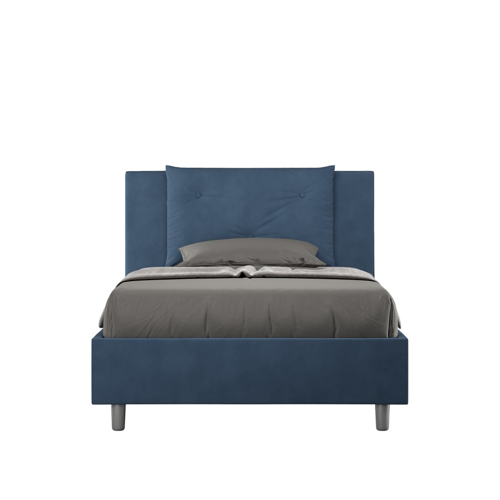 Letto Singolo 80x210 cm con Rete Appia Blu