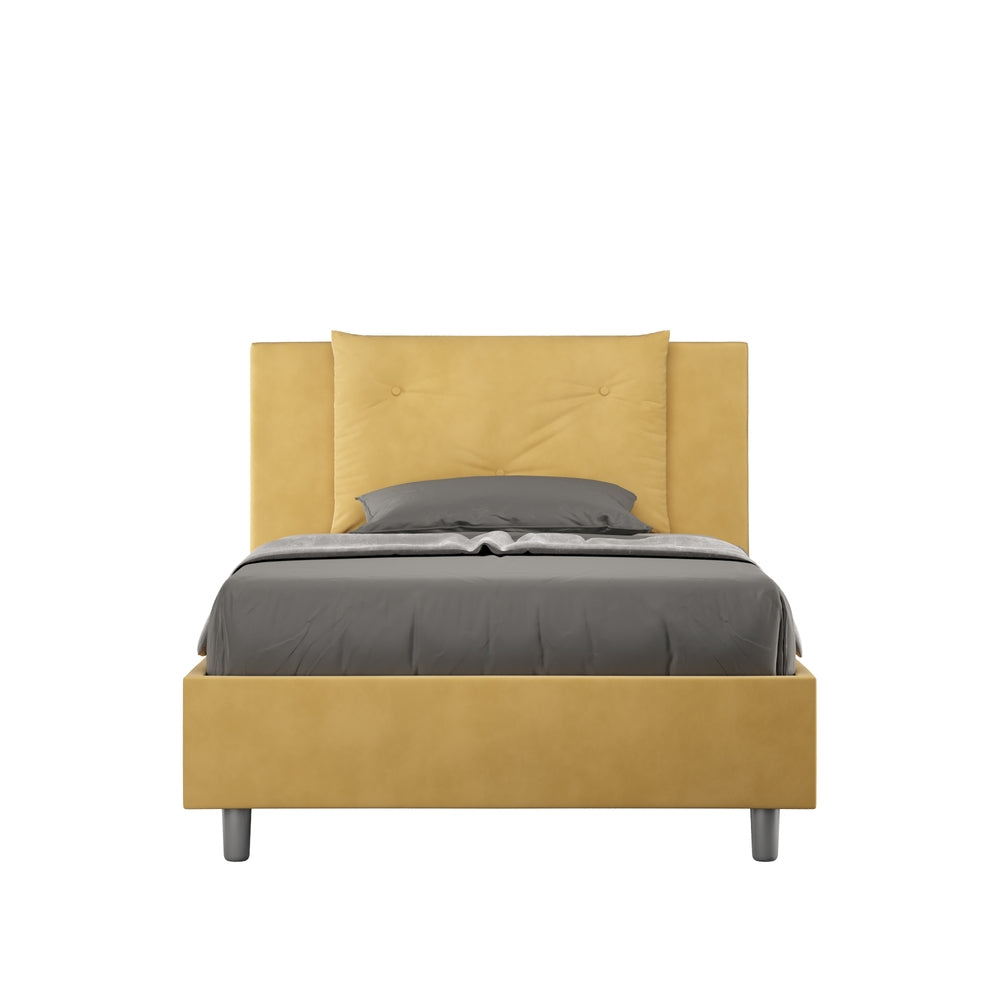 Letto Singolo 80x190 cm Senza Rete Appia Ocra