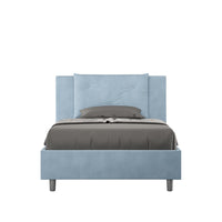 Letto Singolo 80x200 cm con Rete Appia Azzurro