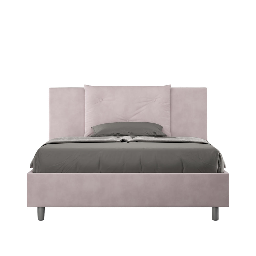 Letto Matrimoniale Francese 150x190 cm con Rete Appia Glicine