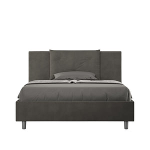 Letto Matrimoniale 160x190 cm Senza Rete Appia Grigio