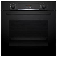 Bosch serie 4 hra574bb0 forno da incasso multifunzione con vapore 71 litri classe a pulizia pirolitica 10 programmi 8 funzioni cottura display led rosso 60 cm nero