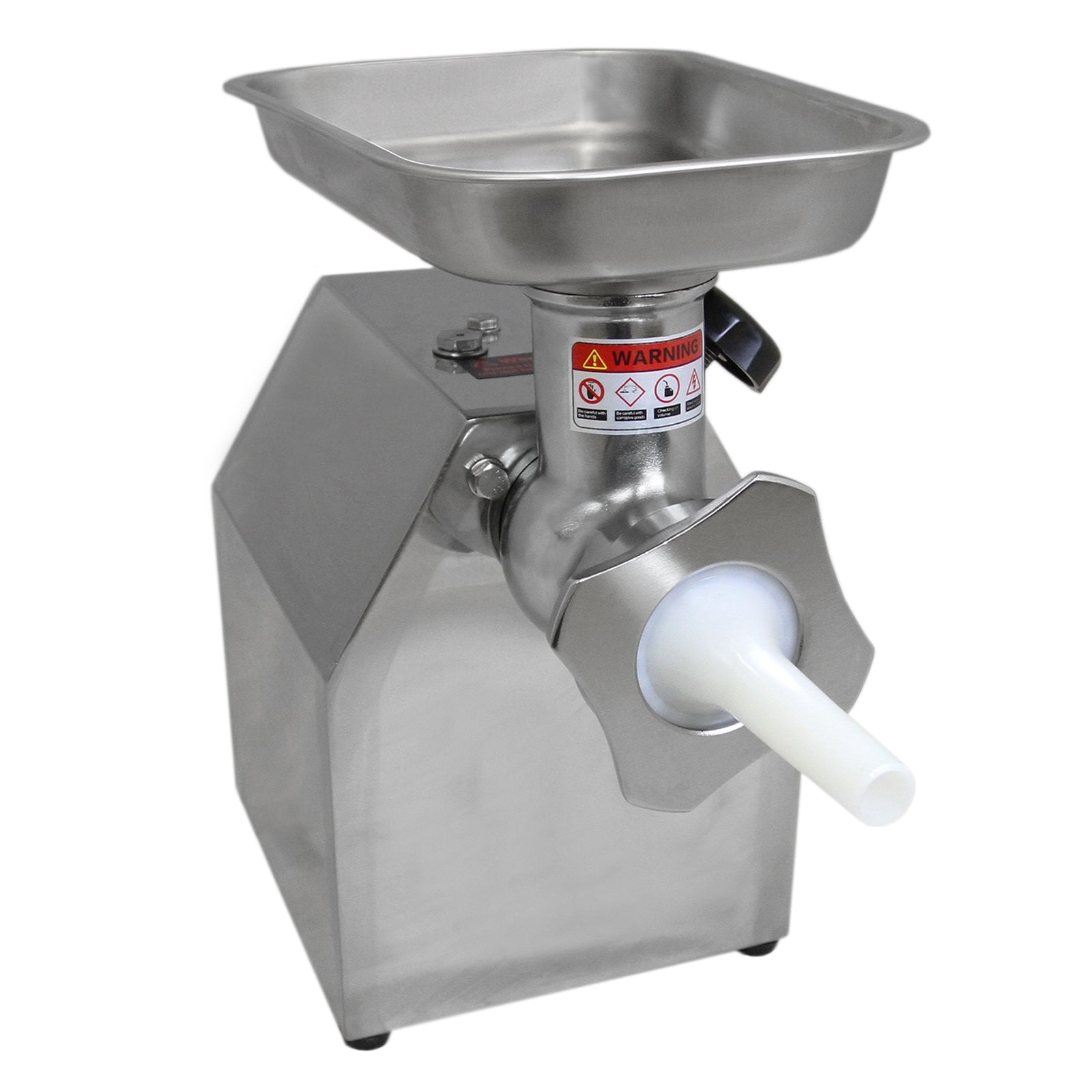 850W Tritacarne Commerciale Acciaio Inox Potente Macina Trita Carne 170kg/h