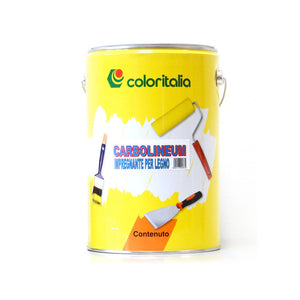 Carbolineum 908 - Protettivo Impregnante Ideale Per Legno Esterno A Base Di Olio Di Bitume Ossidato E Cotto 0,75Lt - Coloritalia