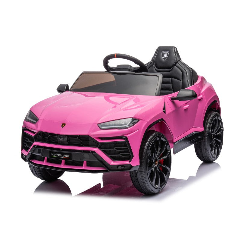 Macchina Elettrica per Bambini 12V con Licenza Lamborghini Urus Rosa