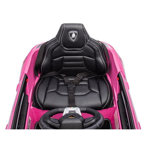 Macchina Elettrica per Bambini 12V con Licenza Lamborghini Urus Rosa