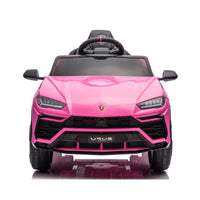 Macchina Elettrica per Bambini 12V con Licenza Lamborghini Urus Rosa