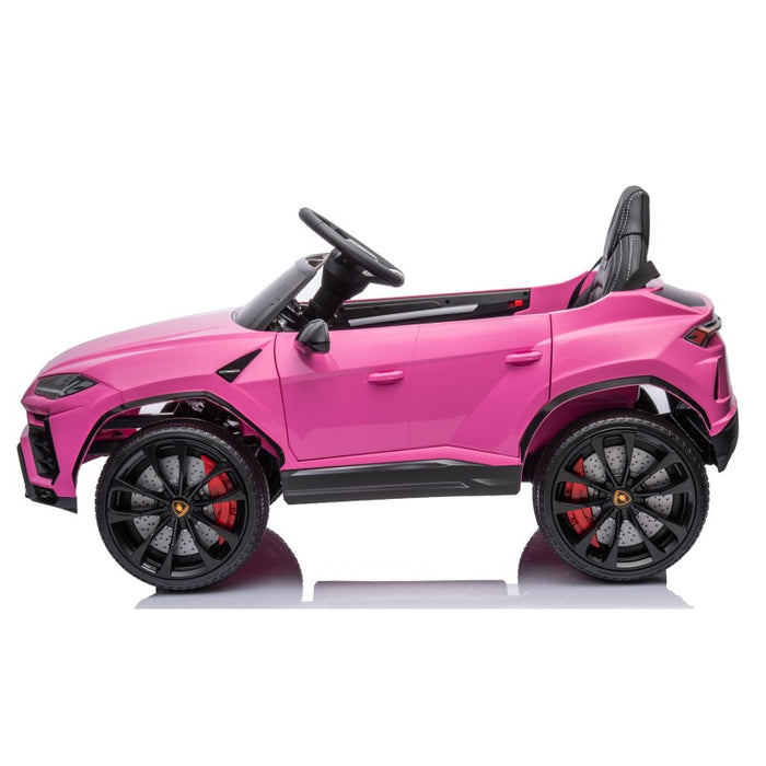 Macchina Elettrica per Bambini 12V con Licenza Lamborghini Urus Rosa