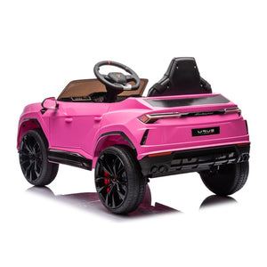 Macchina Elettrica per Bambini 12V con Licenza Lamborghini Urus Rosa