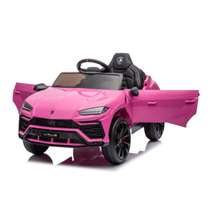 Macchina Elettrica per Bambini 12V con Licenza Lamborghini Urus Rosa