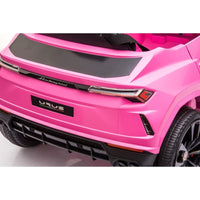 Macchina Elettrica per Bambini 12V con Licenza Lamborghini Urus Rosa